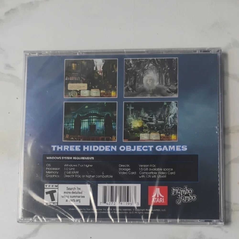 Atari Midnight Mysteries Trilogy PC Game - Blue